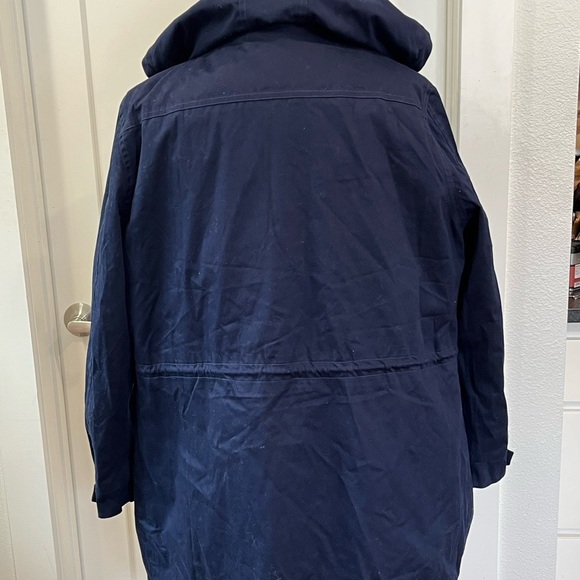 NWOT WoolOver cotton coat with buttoned in lining - Picture 7 of 13